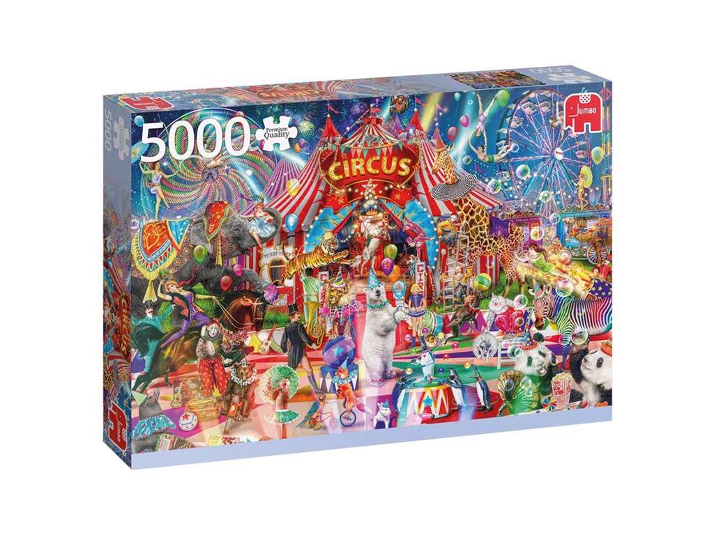 A Night at the Circus puslespil på 5000 brikker fra Jumbo