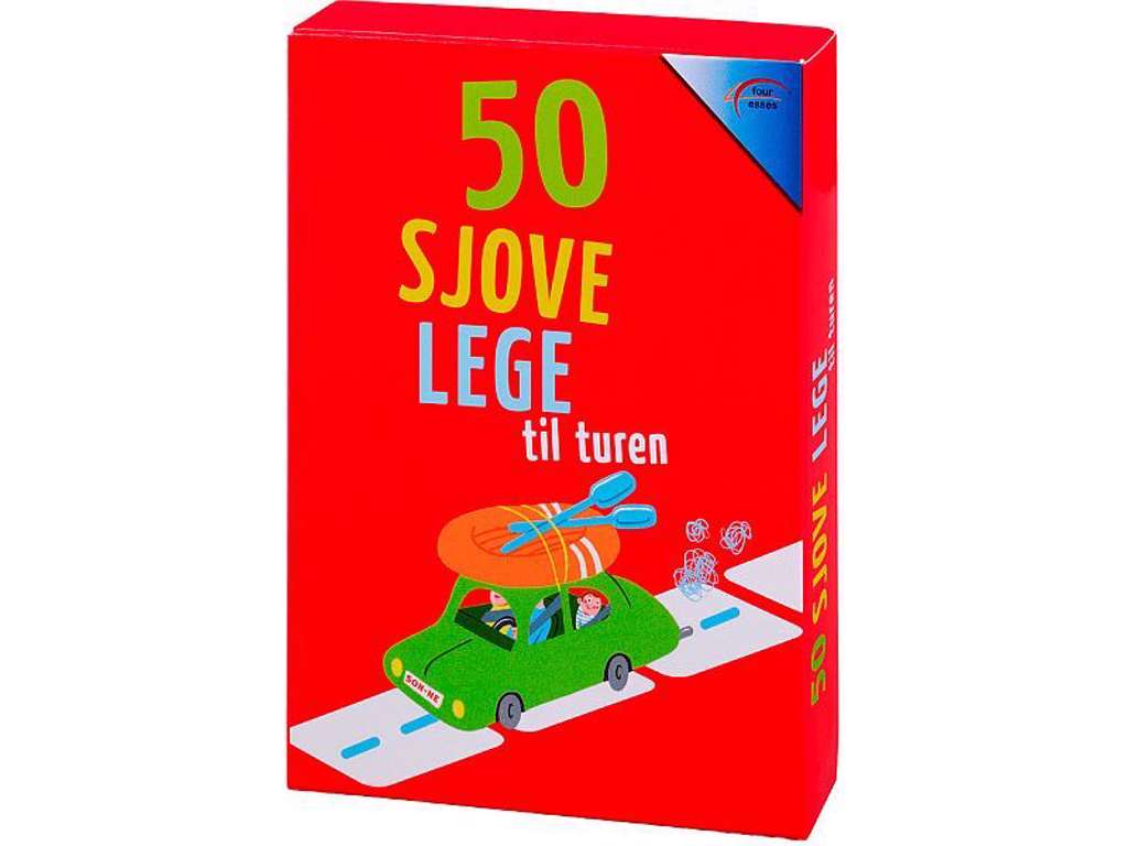 50 Sjove Lege Til Turen (DA) - brætspil