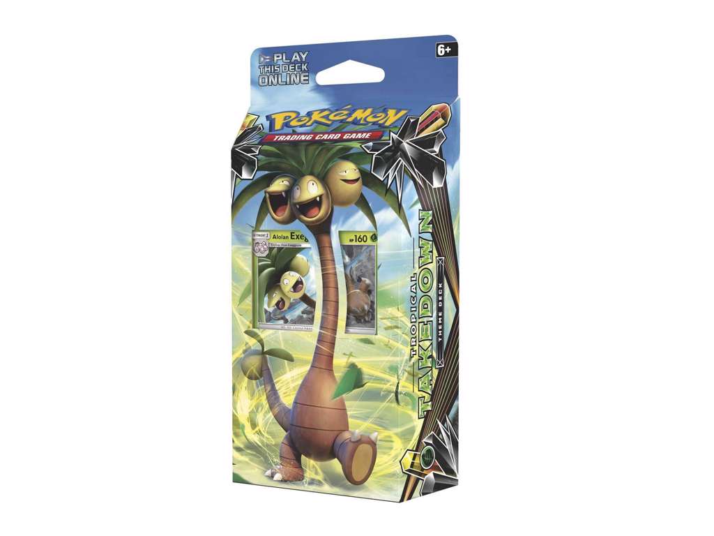 Pokémon Tropical takedown theme deck med Alolan Exeggutor