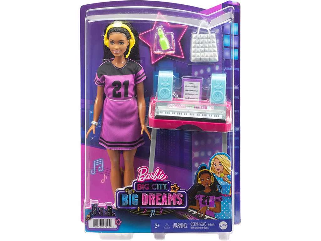 Barbie Big City Big Dreams dukke - musiker