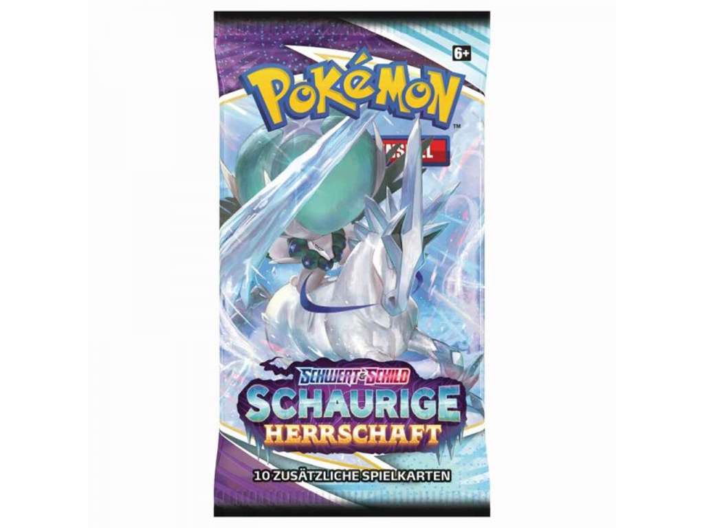 Tysk Pokémon Sword & Shield Chiling Reign boosterpakke
