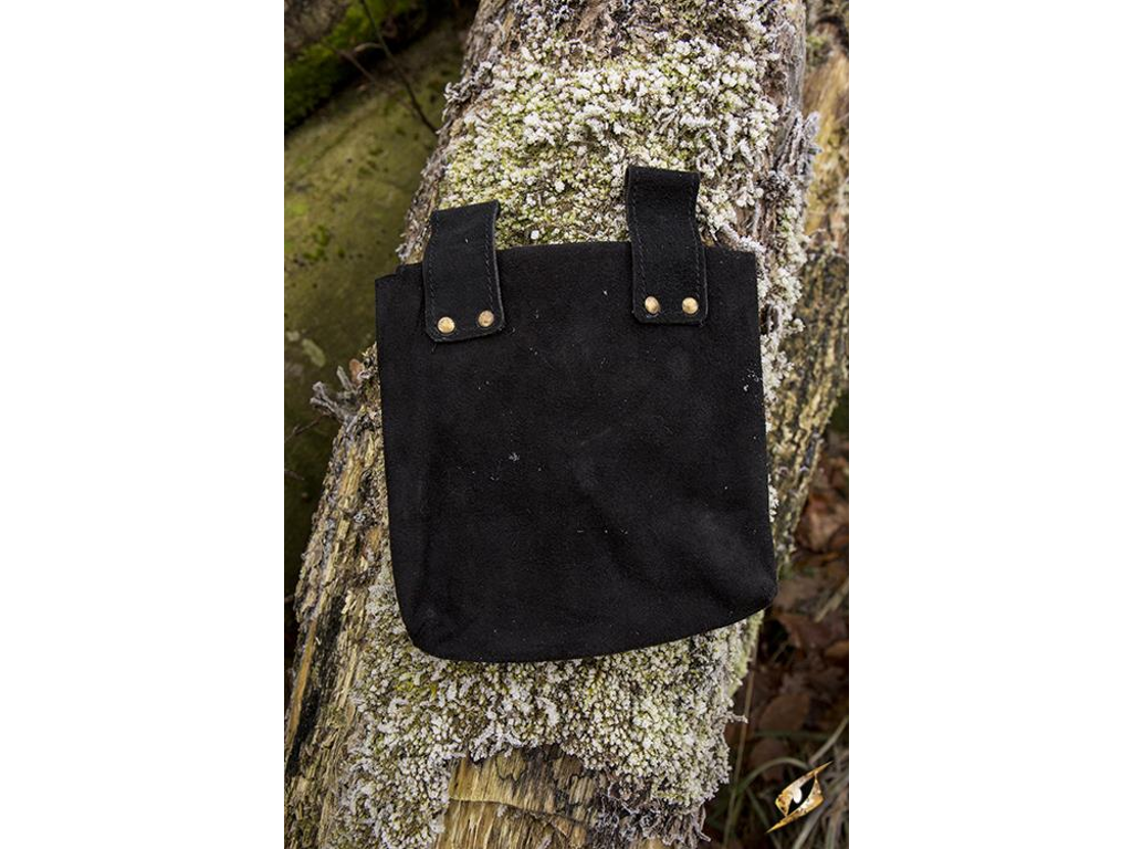 Leatherbag Thin - Black - L