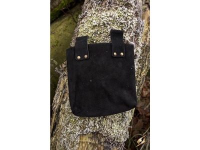 Leatherbag Thin - Black - L