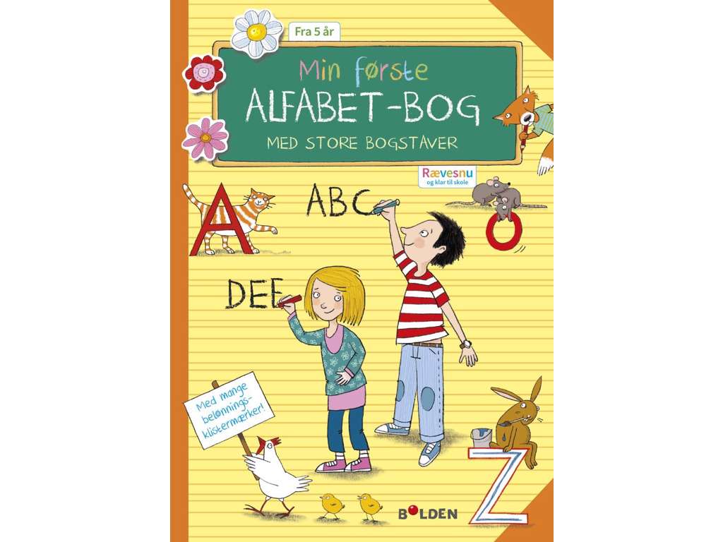 Rævesnu: Min første alfabet-bog med store bogstaver - opgavebog