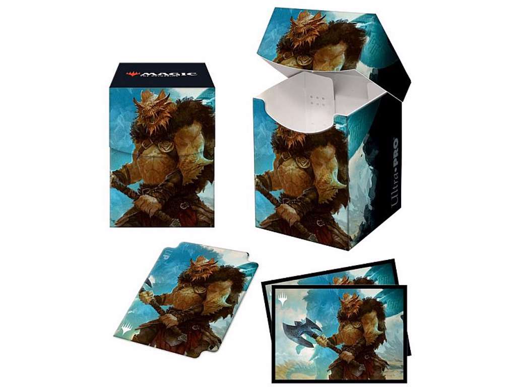 Commander Adventures in the Forgotten Realms PRO 100+ Deck Box and 100ct sleeves V1 - Æske til samlekort