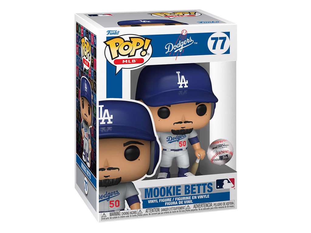 MLB POP! Sports Vinyl Figure Dodgers - Mookie Betts (Alt Jersey) 9 cm