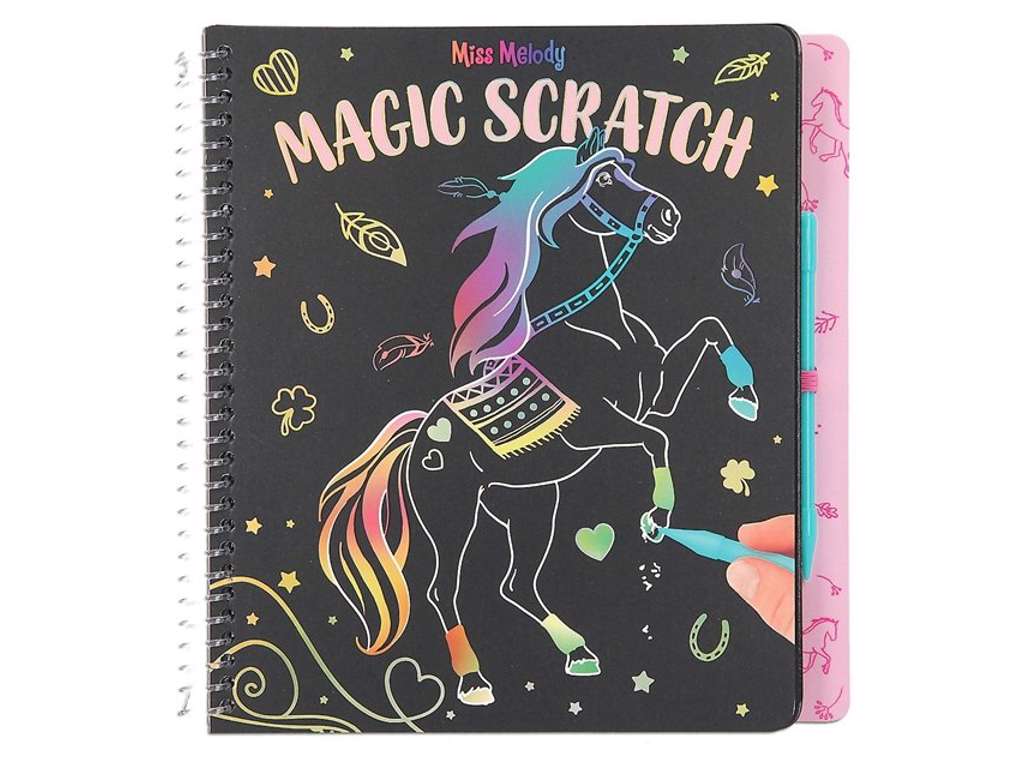 Miss Melody magisk scratch bog - hest