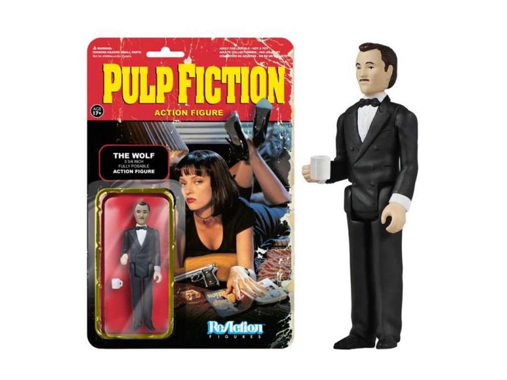 Pulp Fiction "ReAction" action figur The Wolf 10 cm fra Funko