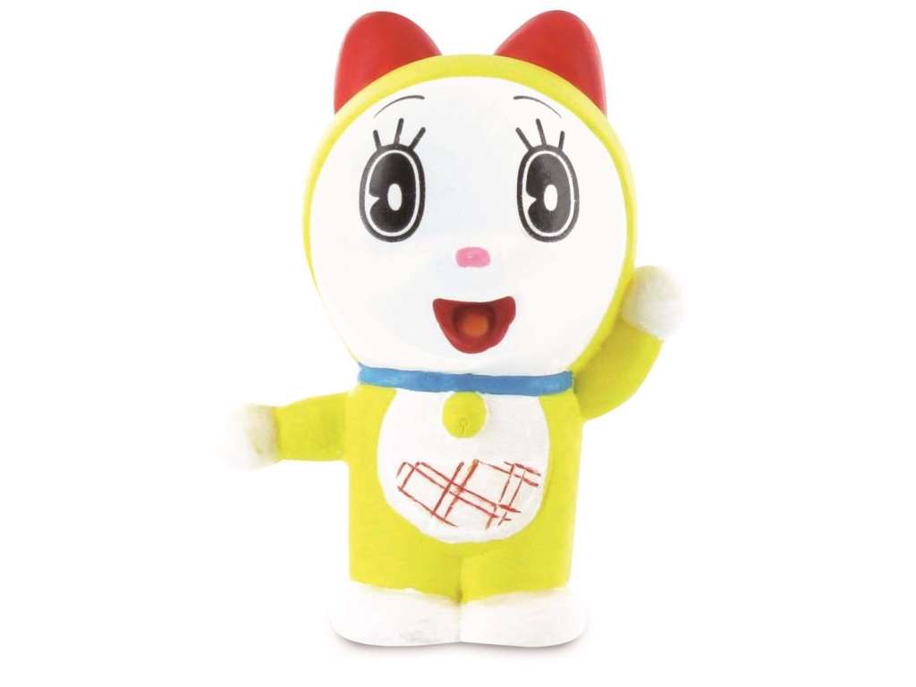 Doraemon minifigur af Dorami med åbne arme på 6 cm