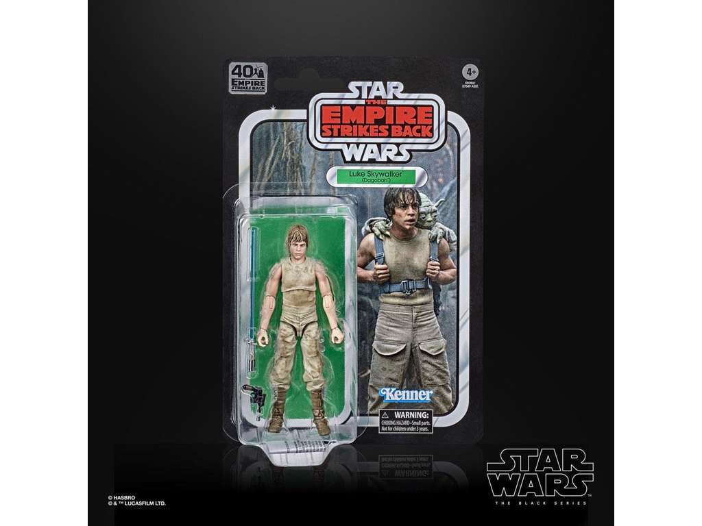 Star Wars Episode V Black Series action figur af Luke Skywalker (Dagobah) på 15 cm