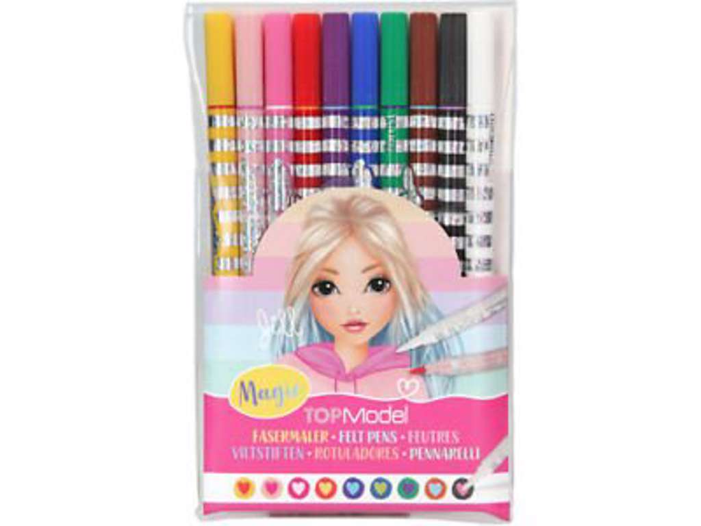 Top Model dobbelte tuscher - 9 + 1 magisk