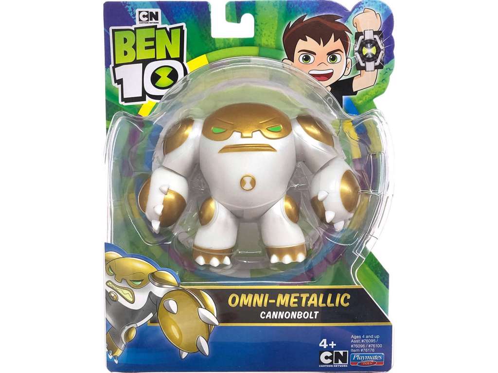 Omni-Metallic Cannonball fra Ben 10 på 11 cm
