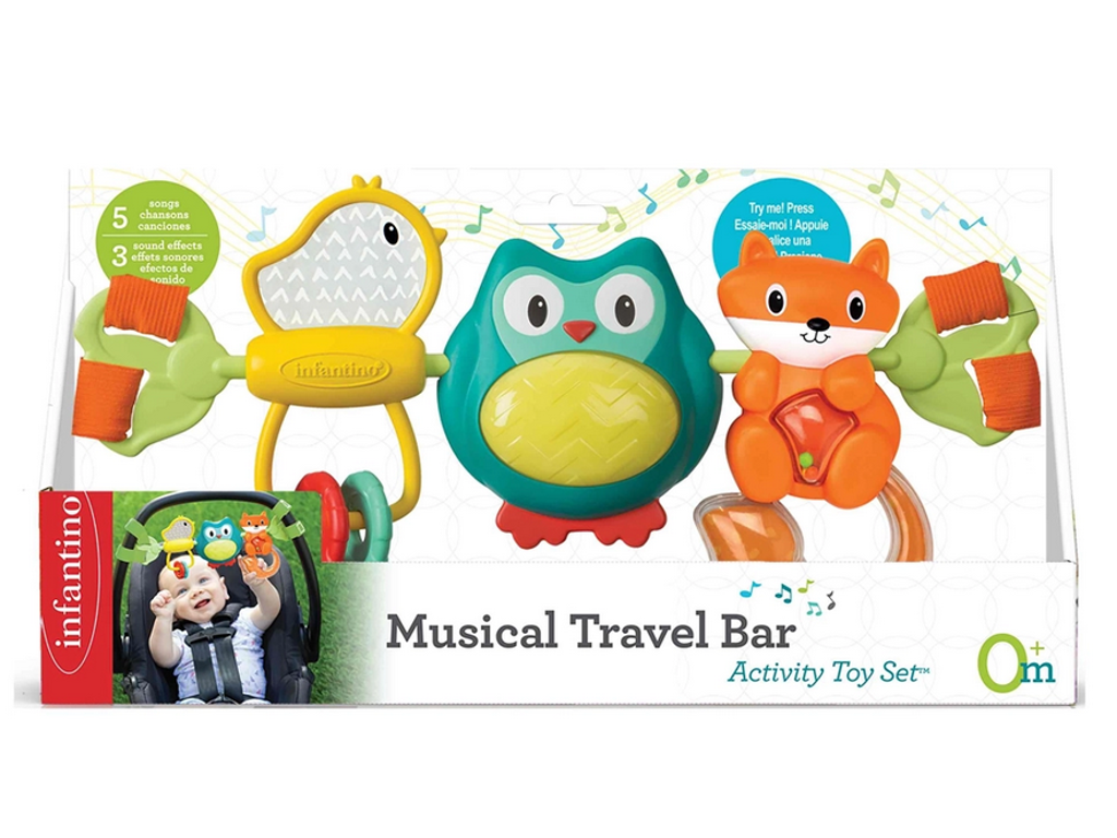 Aktivetslegetøj med 5 Sange og 4 Lydeffekter