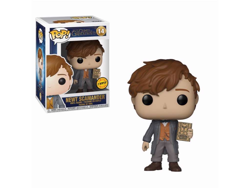 Fantastic Beasts 2 POP! vinyl figur af Newt Scamander på 9 cm - chase