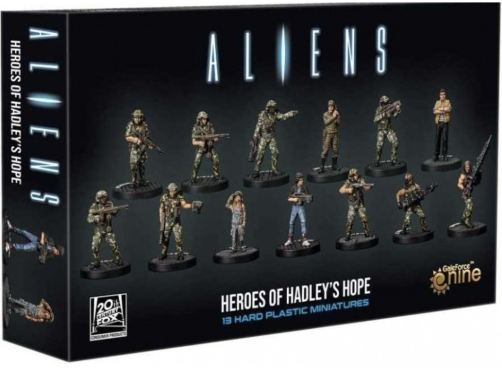 Aliens: Heroes of Hadley's Hope figurpakke til Aliens brætspil