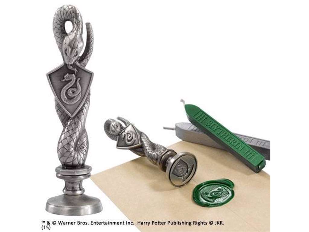 Vokssegl med Slytherin fra Harry Potter