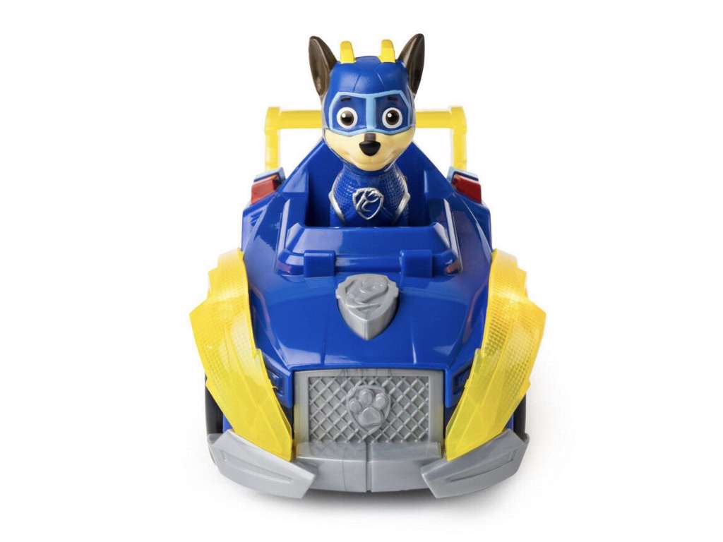 Paw Patrol Mighty Pups Super Paws Deluxe bil - Chase