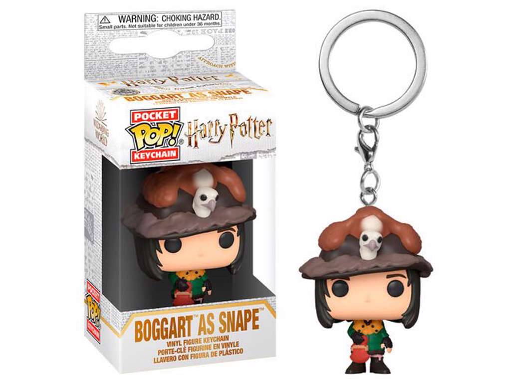 Harry Potter Pocket POP! vinyl nøglering med Snape as Boggart på 4 cm