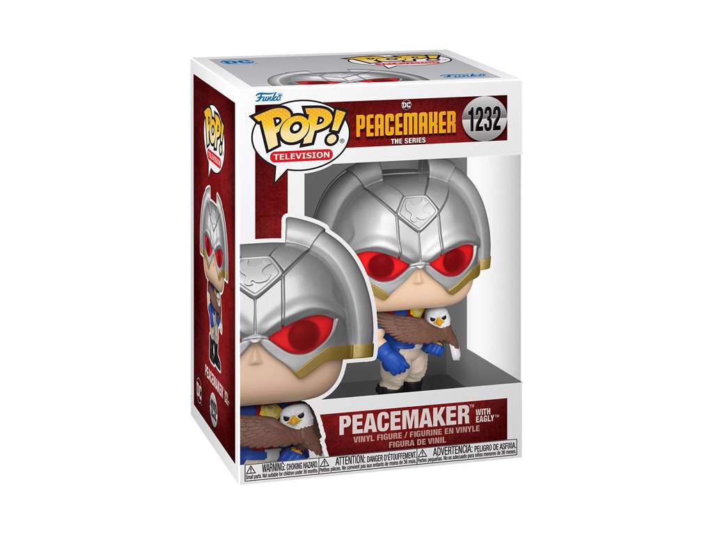 Peacemaker POP! TV Vinyl Figure Peacmaker with Eagly 9 cm