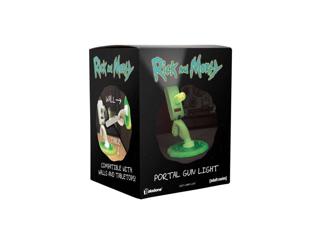 Rick and Morty Portal Gun Lampe - 29 cm