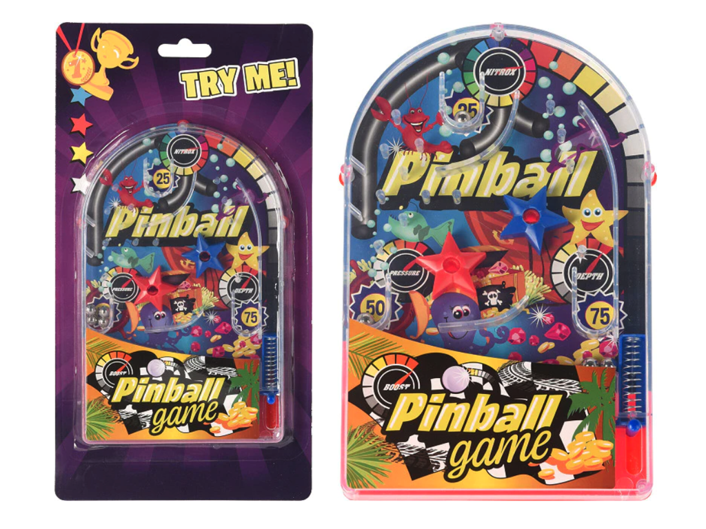 Flipperspil 11,5x18,5 cm