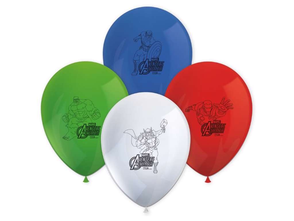 Avengers balloner 8 stk på 28 cm