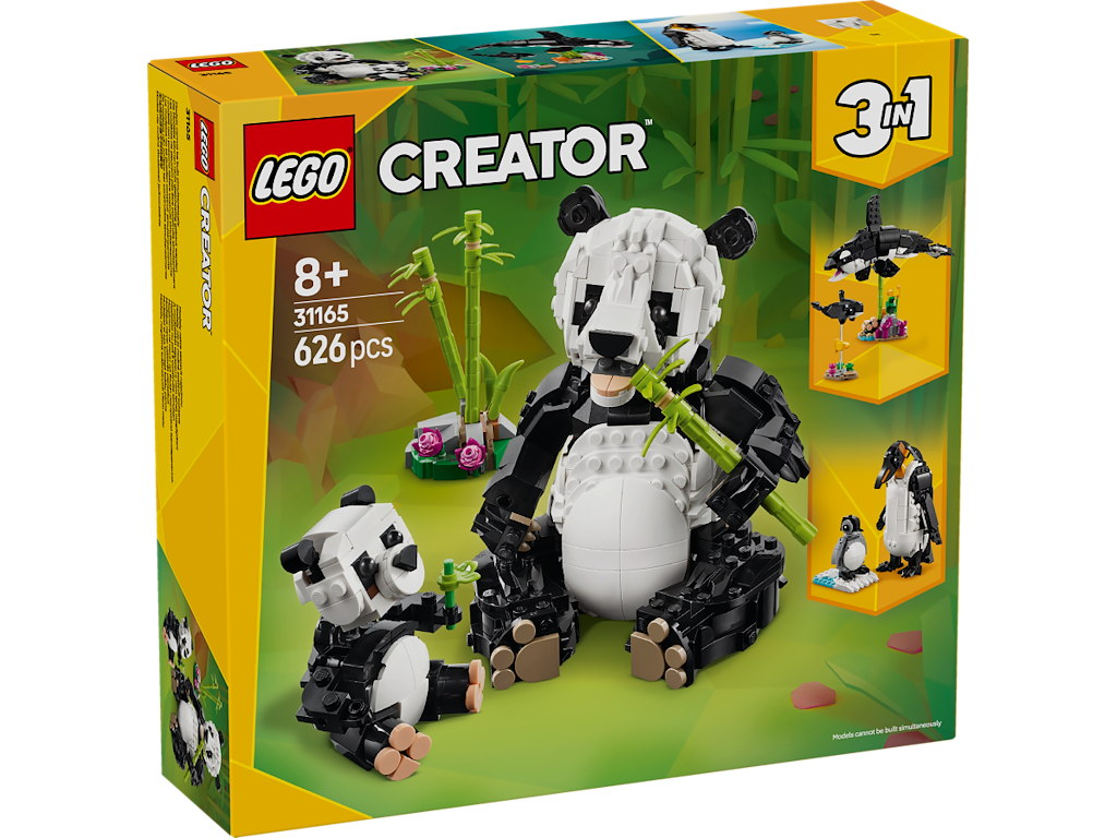 Vilde dyr: Pandafamilie - 31165 - LEGO Creator