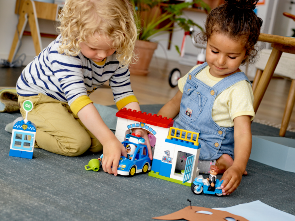 LEGO DUPLO Town - Politimotorcykel - 10900