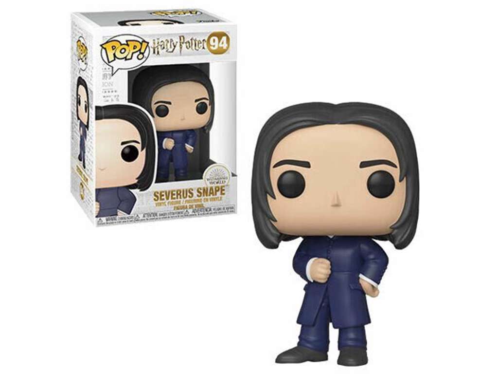 Harry Potter POP! vinyl figur af Severus Snape (Yule) på 9 cm