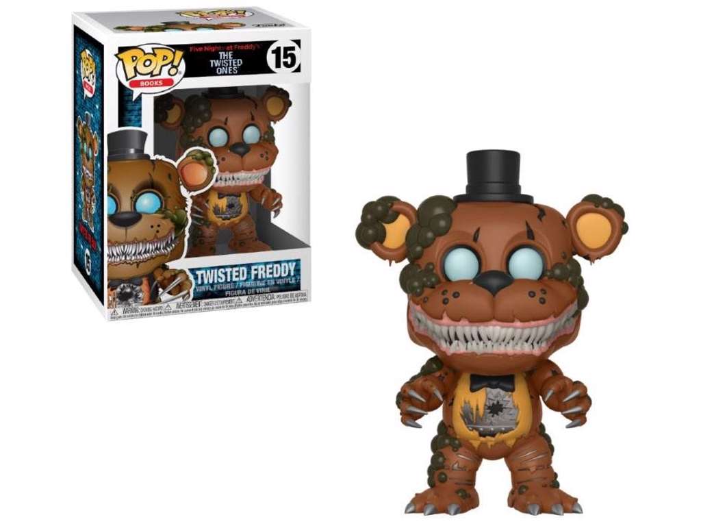 Five Nights at Freddy's The Twisted Ones POP! vinyl figur af Twisted Freddy på 9 cm