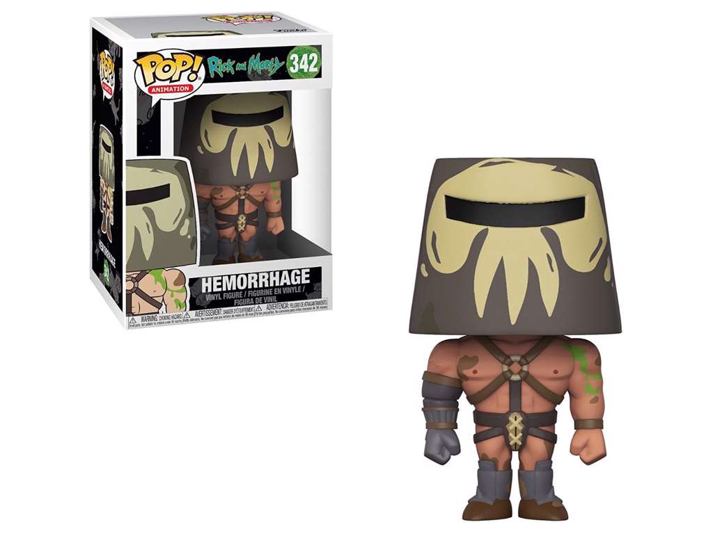 Rick and Morty POP! vinyl figur af Hemorrage på 9 cm