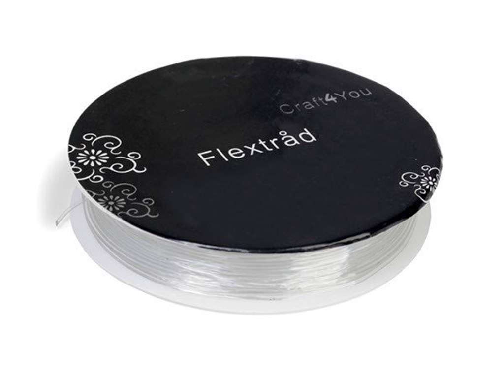 Klar Flextråd 0.8 mm - 8m