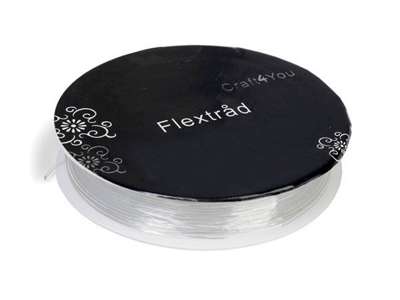 Klar Flextråd 0.8 mm - 8m