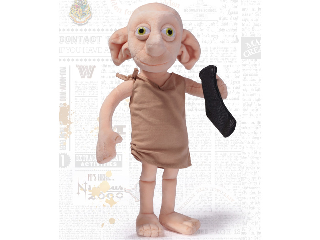 Harry Potter - Interaktiv bamse af Dobby - Noble Collection