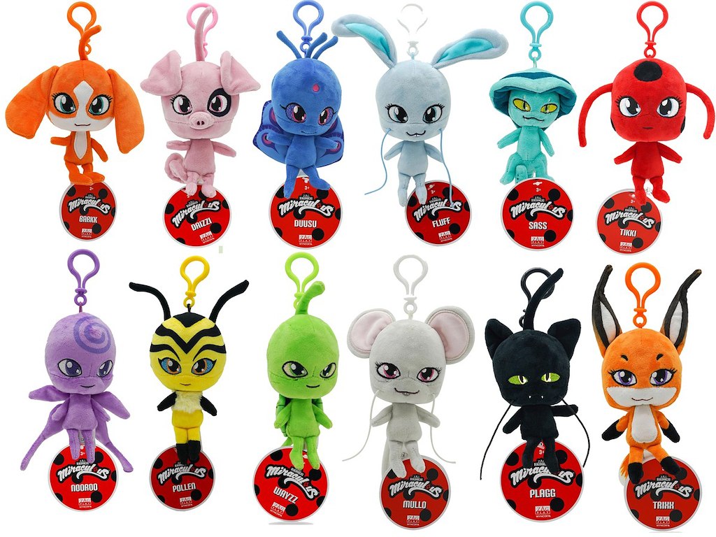 Miraculous Kwami Plush 12 cm