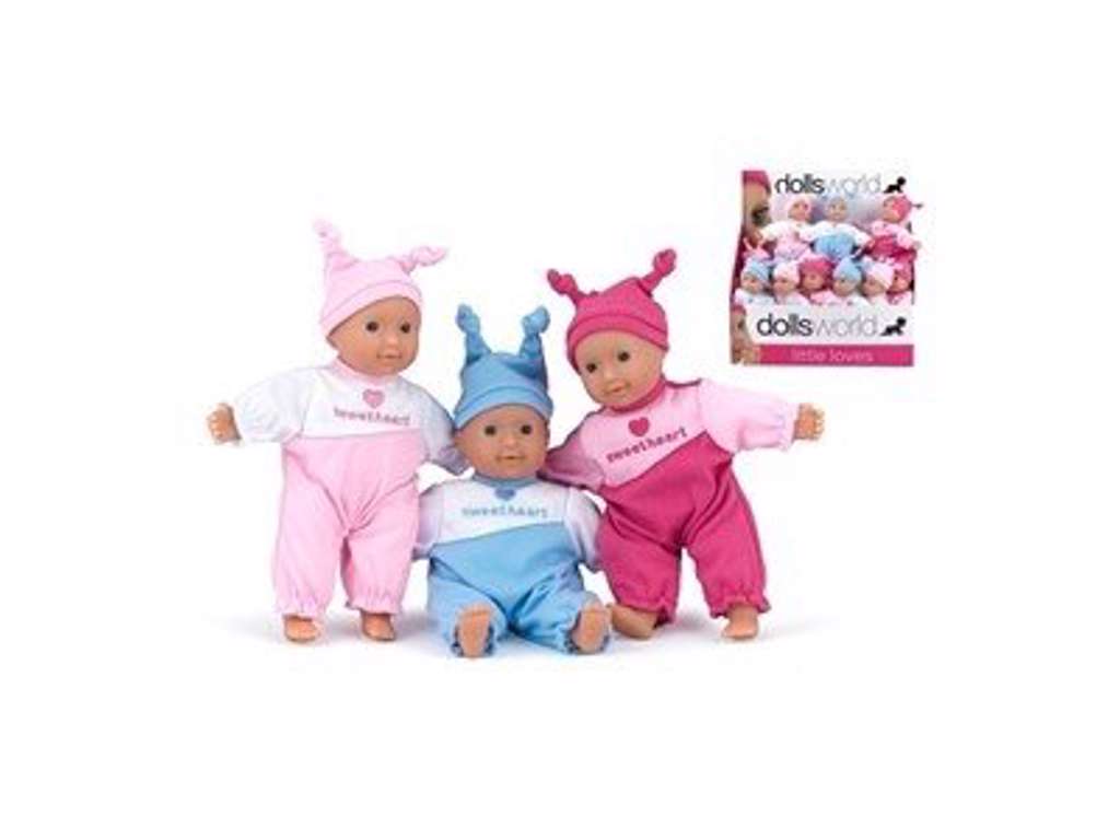 Baby sweet heart dukke på 21 cm fra Dolls World