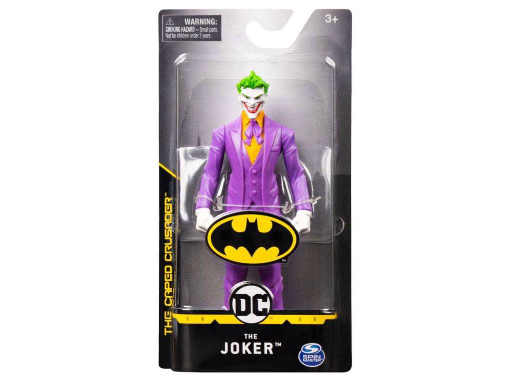 The Joker actionfigur fra Batman The Caped crusader - 15 cm