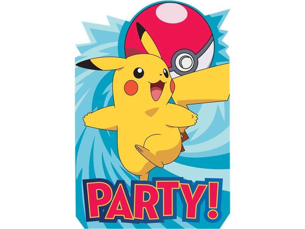 Pokémon invitationer