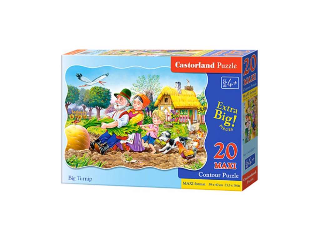 Den store majroe puslespil med 20 maxi brikker fra Castorland