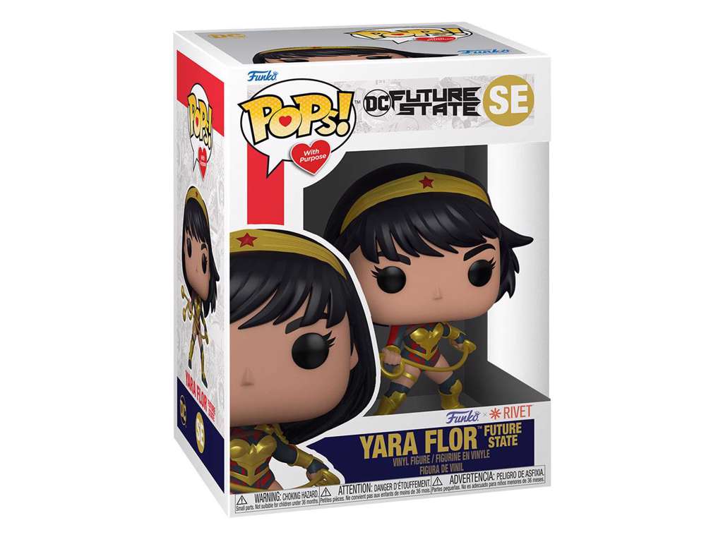 DC Comics POP! Heroes Vinyl Figure Yara Flor 9 cm