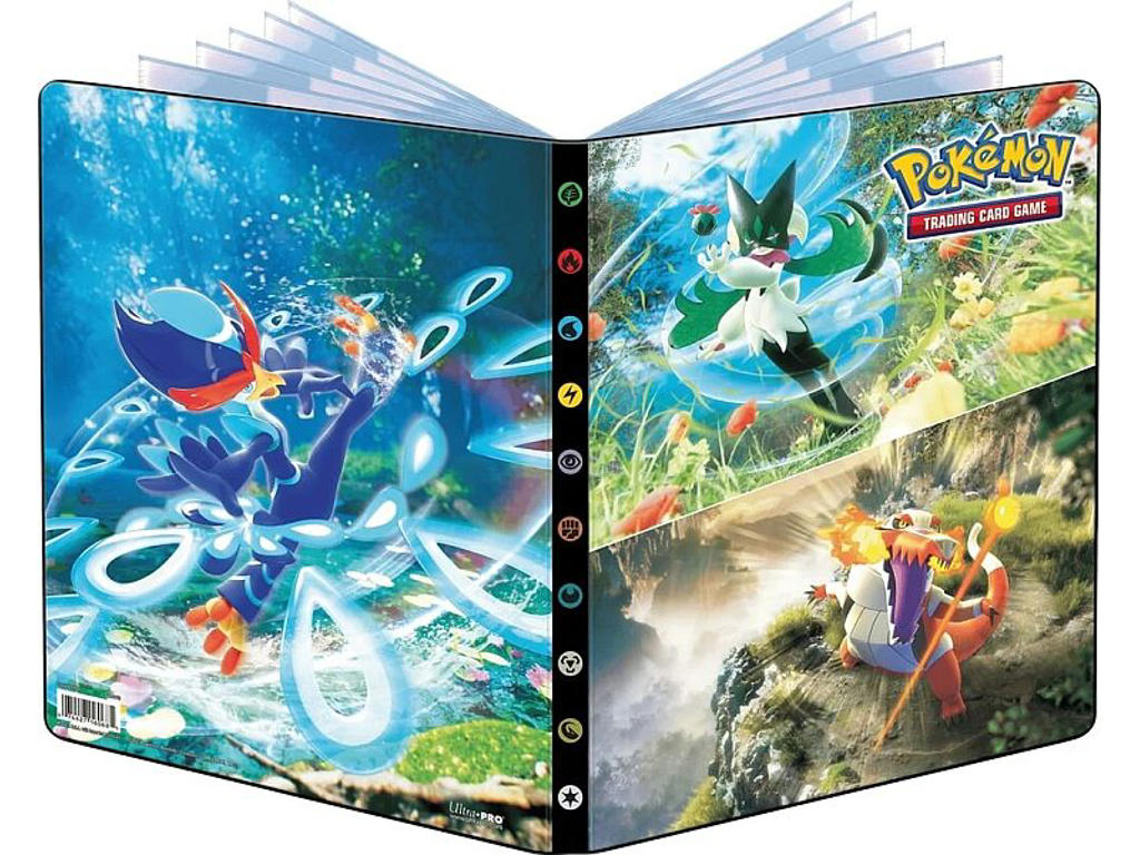 Pokémon mappe (A4) med Scarlet & Violet Paldea Evolved - Holder til 252 kort