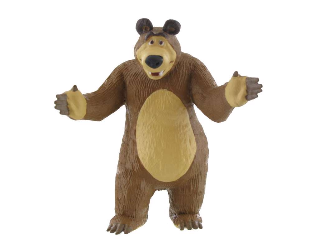 Masha og Bjørnen minifigur Bjørn på 8 cm