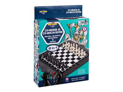 VINI SKAK+DAM 2-i-1 REJSE