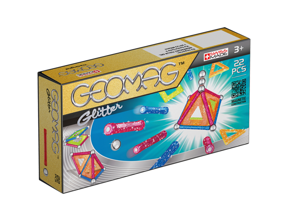 Geomag Glitter 22 dele