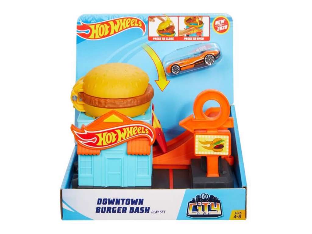  Hot Wheels City Downtown Burger Dash