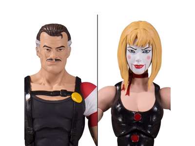 DC Collectibles Doomsday Clock The Comedian & Marionette fra Watchmen - 17 cm