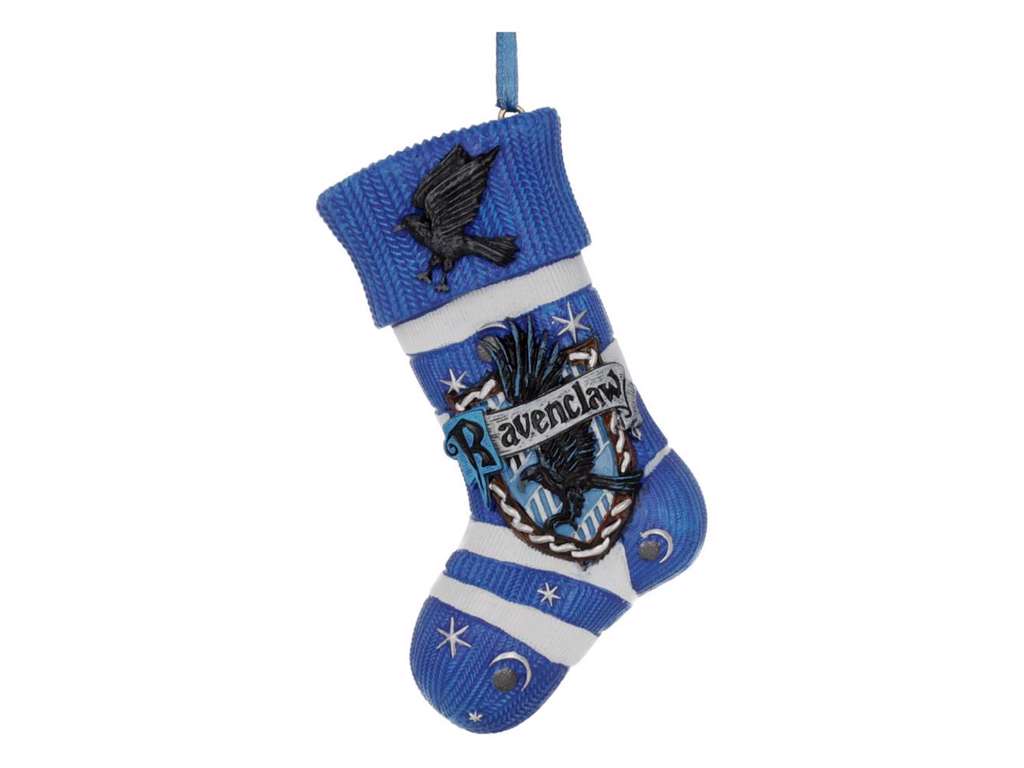 Juletræspynt med Ravenclaw julesok fra Harry Potter