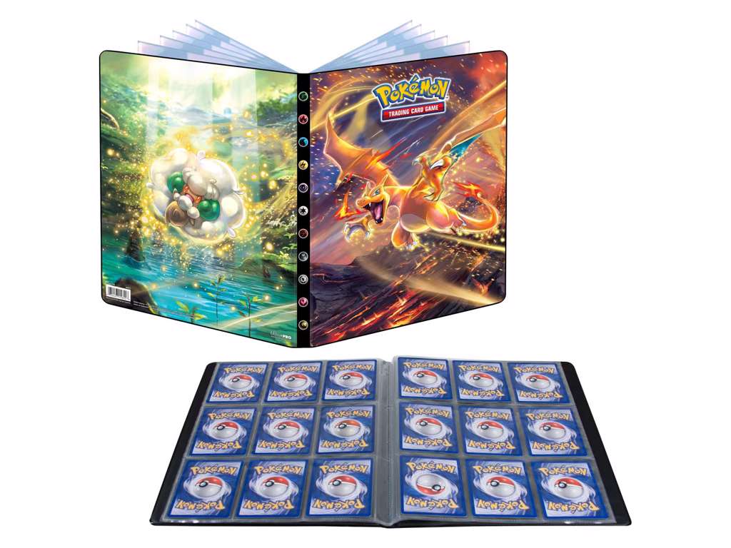 Pokémon A4 samlemappe med Brilliant stars motiv