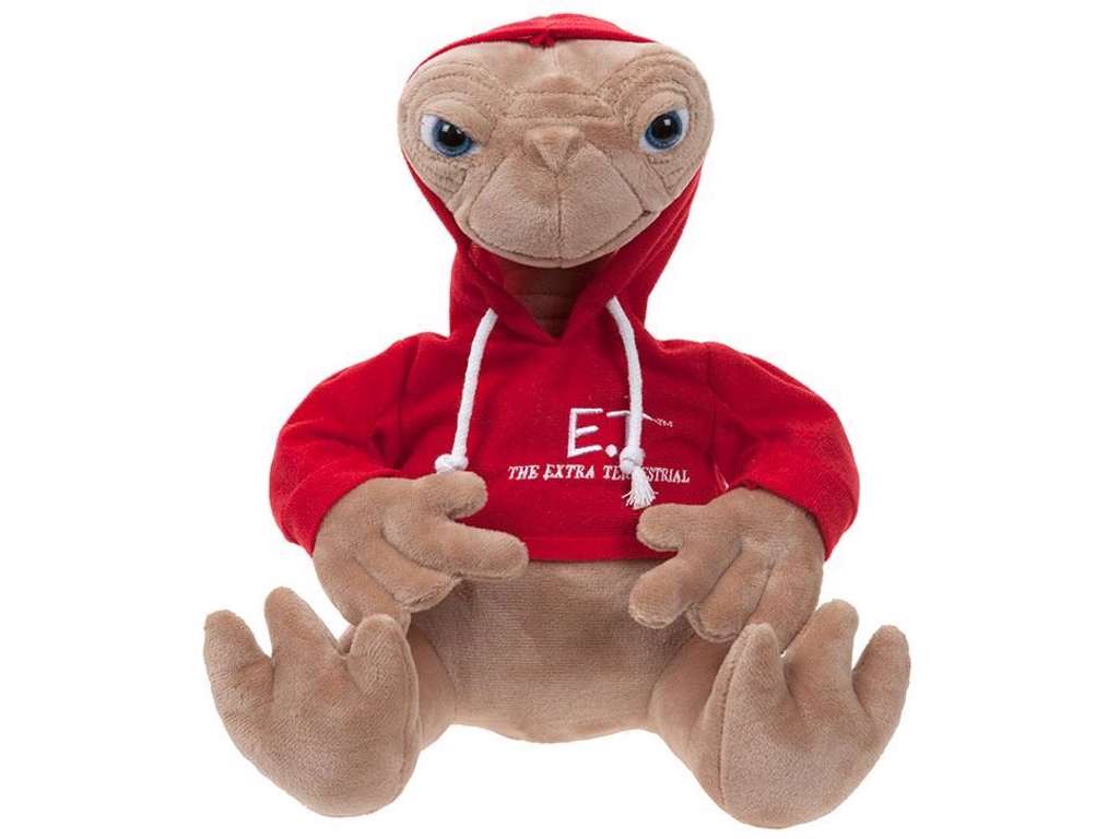 E.T. the Extra-Terrestrial bamse af E.T. med trøje på 25 cm