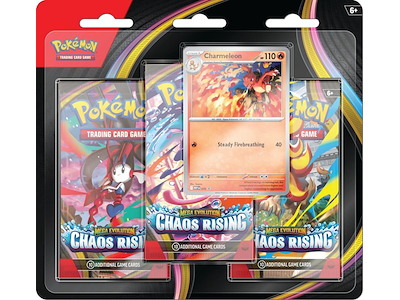 Pokémon ME04 - Mega Evolution Chaos Rising - Booster Blister 3 Pak